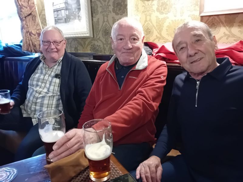 John Higgins, Terry Hall and Ernie Dodd